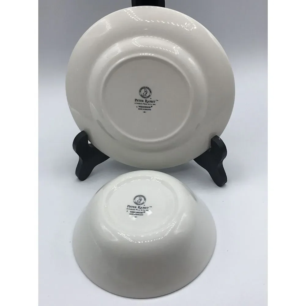 Wedgewood Peter Rabbit Small‎ Plate and Cereal Bowl